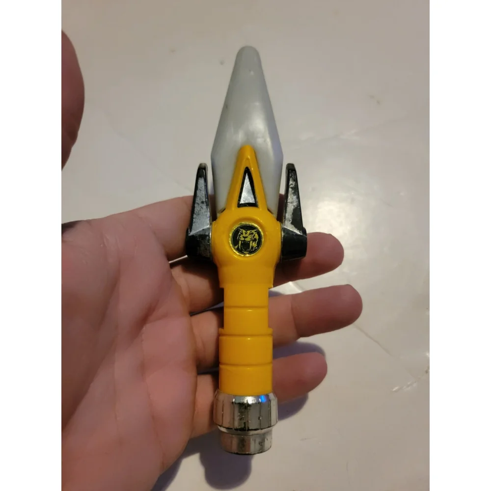 Power Rangers POWER BLASTER 5 in 1 Axe Weapon, Megazord sabertooth Dagger 1994